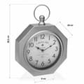 Miniatyrbild 3 av 3: Wall Clock Versa GY Metal (28 x 8 x 40 cm)