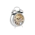 Miniatyrbild 3 av 3: Table clock DKD Home Decor Crystal Silver Iron (19 x 7,5 x 25 cm)