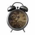 Miniatyrbild 1 av 3: Table clock DKD Home Decor Crystal Silver Iron (19 x 7,5 x 25 cm)