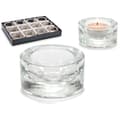 Miniatyrbillede 2 af 3: Candleholder Transparent Glass 7 x 3,5 x 7 cm (12 Units)
