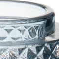 Miniatyrbild 2 av 2: Candleholder Blue Glass (9 x 8,8 x 9 cm)