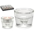 Pikkukuva 2 / 3: Candleholder Transparent Glass 6 x 4,3 x 6 cm (12 Units)