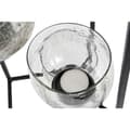 Pikkukuva 3 / 4: Candleholder DKD Home Decor Crystal Black Transparent 18 x 18 x 76 cm Iron