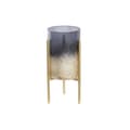 Pikkukuva 1 / 3: Candleholder DKD Home Decor 10 x 10 x 23 cm Crystal Golden Metal Bicoloured