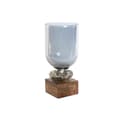 Pikkukuva 1 / 2: Candleholder DKD Home Decor 16,5 x 16,5 x 38,5 cm Crystal Aluminium