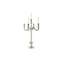 Pikkukuva 4 / 4: Candle Holder DKD Home Decor Silver Acrylic Aluminium Chromed 30 x 30 x 47 cm