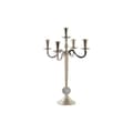 Pikkukuva 1 / 4: Candle Holder DKD Home Decor Silver Acrylic Aluminium Chromed 30 x 30 x 47 cm