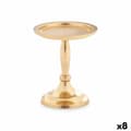 Pikkukuva 1 / 3: Candle Holder Golden Aluminium 10 x 12 x 10 cm (8 Units)