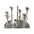Pikkukuva 2 / 3: Candle Holder DKD Home Decor 29 x 29 x 30 cm Aluminium Modern (2 Units)