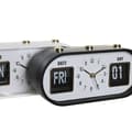 Pikkukuva 2 / 3: Alarm Clock DKD Home Decor 20 x 6 x 9,5 cm Black White PVC (2 Units)