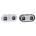 Pikkukuva 1 / 3: Alarm Clock DKD Home Decor 20 x 6 x 9,5 cm Black White PVC (2 Units)