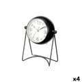 Pikkukuva 1 / 3: Table clock Black Metal 15,5 x 20 x 11 cm (4 Units)