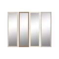 Miniatyrbillede 1 af 5: Wall mirror Home ESPRIT White Brown Beige Grey Crystal polystyrene 36 x 2 x 125 cm (4 Units)