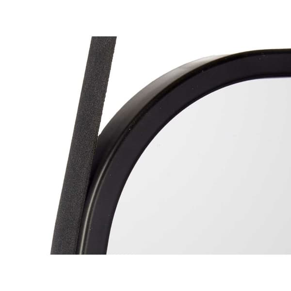 Wall mirror 1273 Black 43 x 65 x 3 cm Rectangular (4 Units)