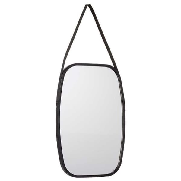 Wall mirror 1273 Black 43 x 65 x 3 cm Rectangular (4 Units)