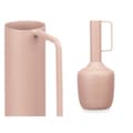 Miniatyrbild 3 av 3: Vase With handle Sand Steel 12 x 30 x 12 cm (6 Units)