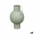 Miniatyrbillede 1 af 3: Vase Sphere Green Steel 15 x 23 x 13 cm (6 Units)