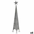 Pikkukuva 1 / 2: Christmas Tree Krist+ 00157 Silver Metal Plastic Star Tower 28 x 127 x 28 cm (6 Units)