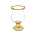 Pikkukuva 2 / 2: Candleholder Wineglass Golden Steel 15,5 x 26 x 15,5 cm (6 Units)