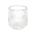 Miniatyrbild 2 av 4: Candleholder Stripes Transparent Crystal 9 x 9,5 x 9 cm (12 Units)