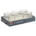 Miniatyrbild 3 av 4: Candleholder Stripes Transparent Crystal 7,5 x 7,8 x 7,5 cm (12 Units)