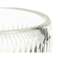 Miniatyrbild 4 av 4: Candleholder Stripes Transparent Crystal 7,5 x 7,8 x 7,5 cm (12 Units)