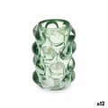Miniatyrbild 1 av 4: Candleholder Microbeads Green Crystal 8,4 x 12,5 x 8,4 cm (12 Units)