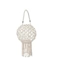 Pikkukuva 2 / 2: Candleholder Macrame White Cotton 26 x 66 x 26 cm (4 Units)