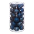 Pikkukuva 1 / 2: Christmas Baubles Blue Plastic 6 x 6 x 6 cm (30 Units)