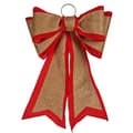 Miniatyrbillede 2 af 2: Lasso Krist+ HJ1-12074 Red Golden PVC 40 x 60 cm Christmas bauble (6 Units)