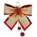 Pikkukuva 2 / 2: Lasso Christmas bauble Red Golden Plastic 33 x 9 x 33 cm (6 Units)