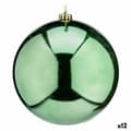 Miniatyrbild 1 av 2: Christmas Bauble Krist+ 00844 Green Plastic (12 Units)