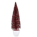 Pikkukuva 2 / 2: Decorative Figure Christmas Tree Blue Fuchsia Plastic 10 x 38 x 10 cm (6 Units)