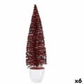 Pikkukuva 1 / 2: Decorative Figure Christmas Tree Blue Fuchsia Plastic 10 x 38 x 10 cm (6 Units)