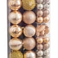 Pikkukuva 2 / 3: Christmas Baubles Golden (50 Units)