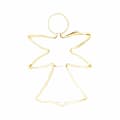 Pikkukuva 2 / 2: Christmas bauble Yellow Metal Plastic Angel 52 x 1,5 x 72 cm