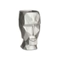 Pikkukuva 2 / 3: Vase 3D Face Silver Polyresin 12 x 24,5 x 16 cm (4 Units)