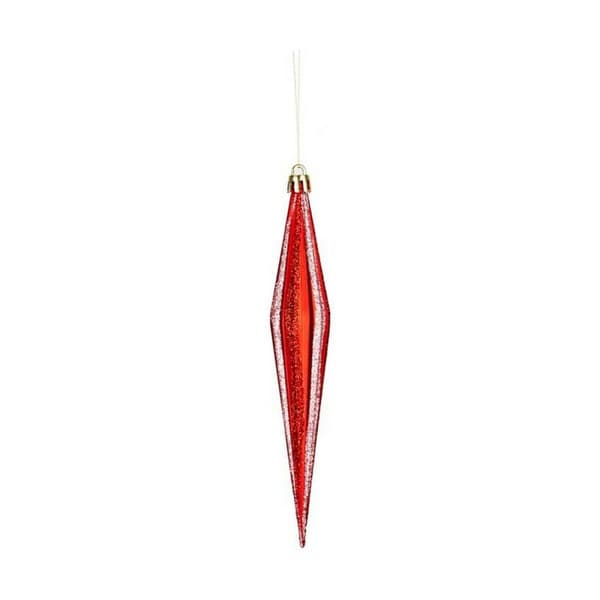 Christmas bauble Krist+ 00905 Red PVC 8,5 x 3,5 x 19 cm Streched