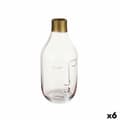 Pikkukuva 1 / 2: Vase Face Pink Glass 11 x 24,5 x 12 cm (6 Units)