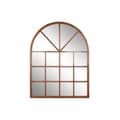 Pikkukuva 1 / 5: Wall mirror Home ESPRIT Natural Crystal Fir Mirror Neoclassical Window 150 x 3,5 x 186 cm