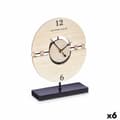 Pikkukuva 1 / 2: Table clock Balls Black Metal MDF Wood 20,5 x 26,5 x 7 cm (6 Units)