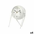 Pikkukuva 1 / 3: Table clock White Metal 18 x 21 x 12 cm (4 Units)