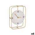 Pikkukuva 1 / 2: Table clock Squared Black Metal MDF Wood 18,5 x 25,5 x 6 cm (6 Units)
