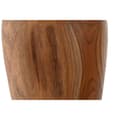 Miniatyrbillede 3 af 3: Vase Home ESPRIT Natural Dark brown Teak 25 x 25 x 40 cm