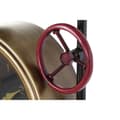 Pikkukuva 4 / 5: Wall Clock DKD Home Decor Valves Crystal Golden Iron (50,5 x 12 x 73 cm)