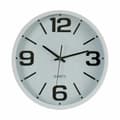 Pikkukuva 3 / 3: Wall Clock White Black Crystal Plastic 40 x 5 x 40 cm (6 Units)