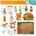 Pikkukuva 6 / 7: Christmas nativity set Woomax Wood 29,5 x 16,5 x 22 cm (20 Pieces) (6 Units)