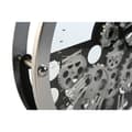 Miniatyrbild 4 av 4: Wall Clock Home ESPRIT Black Silver Metal Crystal Gears 52 x 8,5 x 52 cm