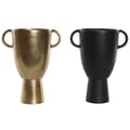 Pikkukuva 1 / 3: Vase DKD Home Decor 23 x 16 x 29 cm Black Golden Aluminium Modern (2 Units)