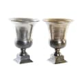 Pikkukuva 1 / 3: Vase DKD Home Decor 24 x 24 x 31,5 cm Silver Golden Aluminium Modern (2 Units)